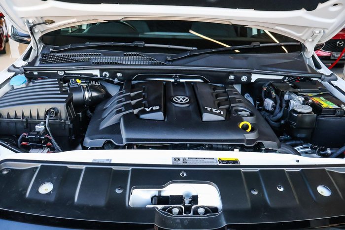 2019 Volkswagen Amarok TDI580 Highline Black 2H MY20 4X4 Constant Candy White