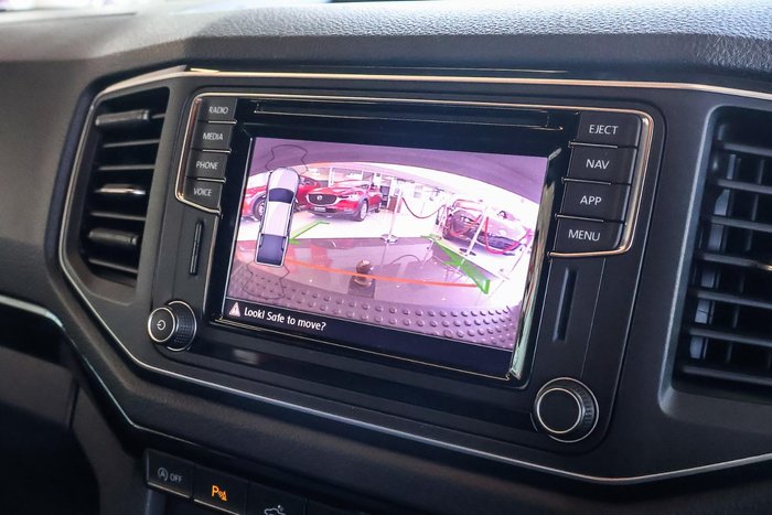 2019 Volkswagen Amarok TDI580 Highline Black 2H MY20 4X4 Constant Candy White