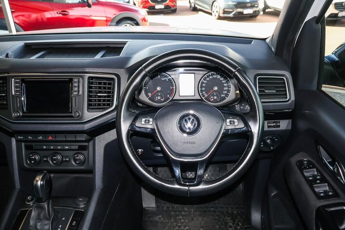 2020 Volkswagen Amarok TDI580 Highline Black 2H MY20 4X4 Constant Candy White