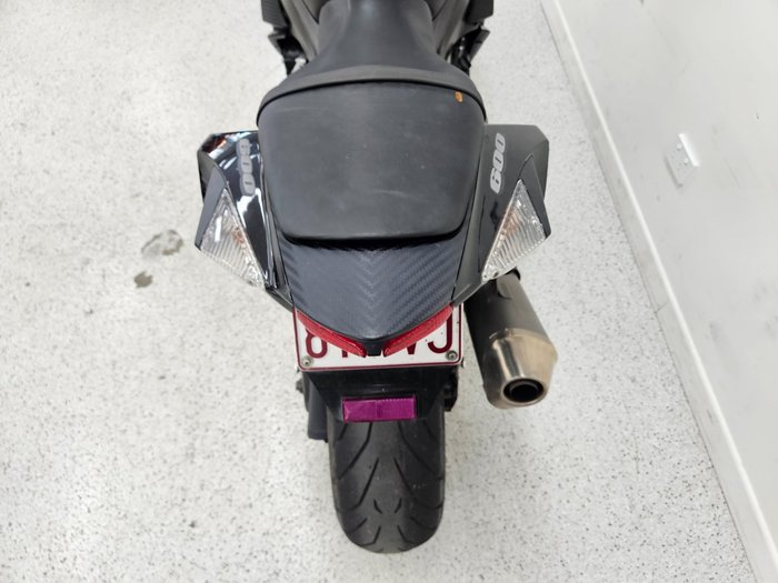 2011 Suzuki GSX-R600 Black