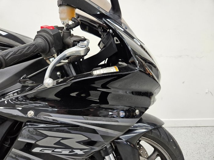 2011 Suzuki GSX-R600 Black