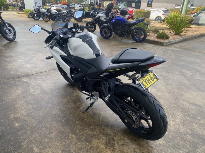 2017 Yamaha YZF-R3 White