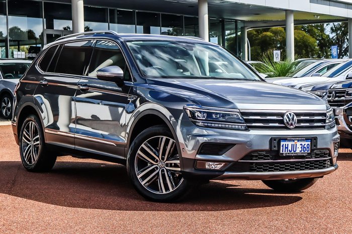 2021 Volkswagen Tiguan 140TDI Highline Allspace 5N MY21 Four Wheel Drive Platinum Grey