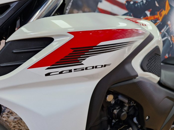 2014 Honda CB500F WHITE