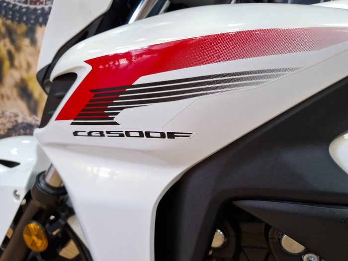 2014 Honda CB500F WHITE