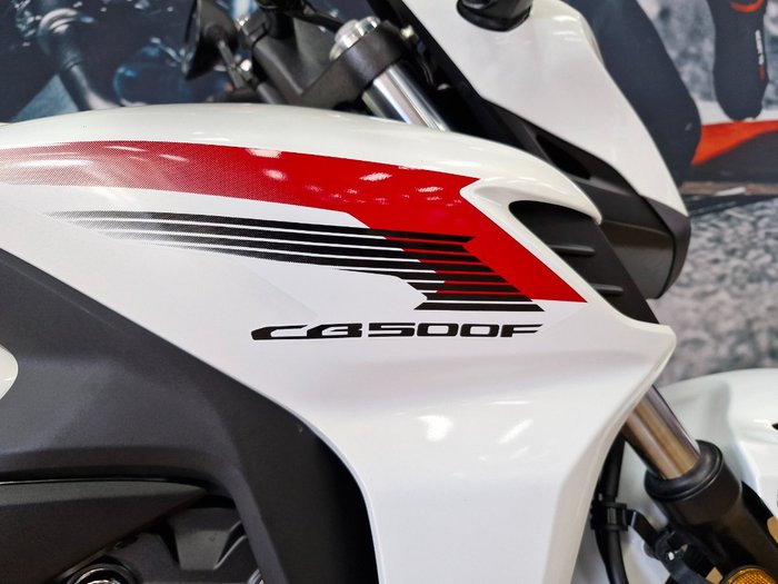 2014 Honda CB500F WHITE