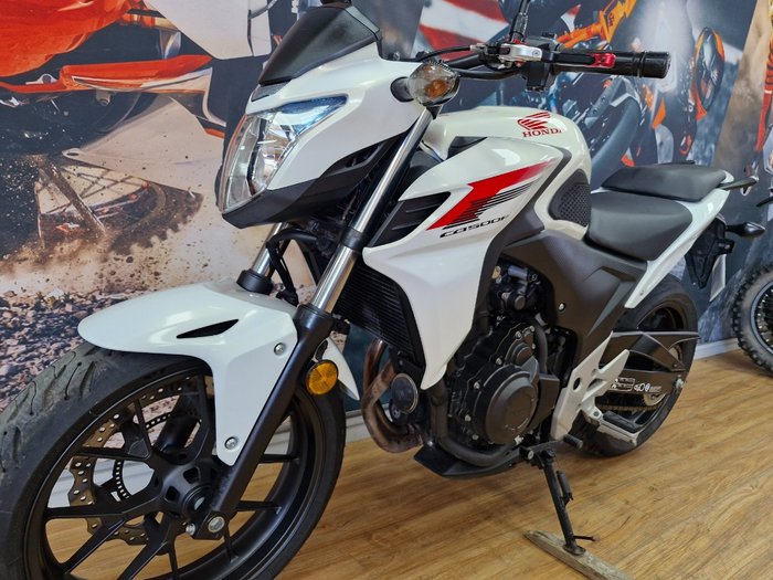 2014 Honda CB500F WHITE