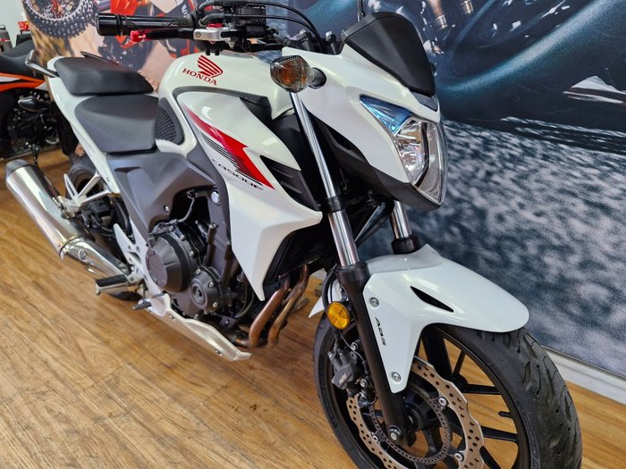 2014 Honda CB500F WHITE