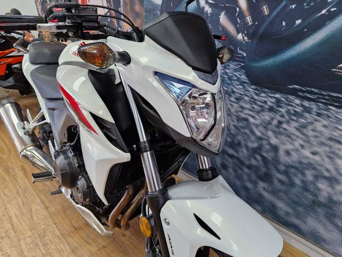 2014 Honda CB500F WHITE