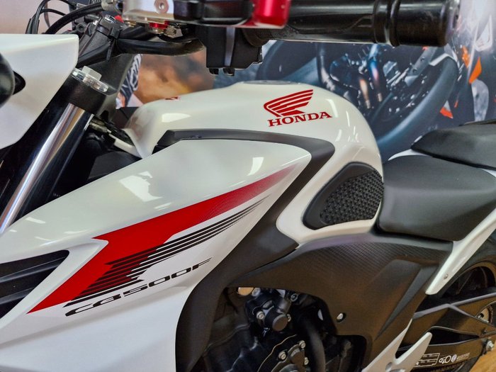 2014 Honda CB500F WHITE