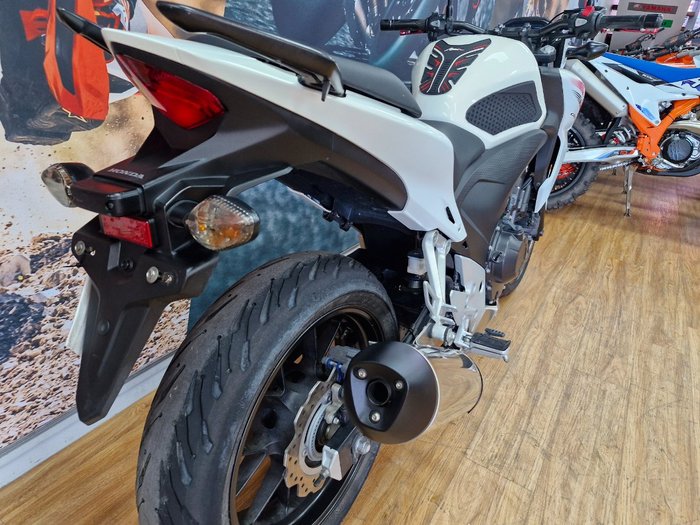 2014 Honda CB500F WHITE