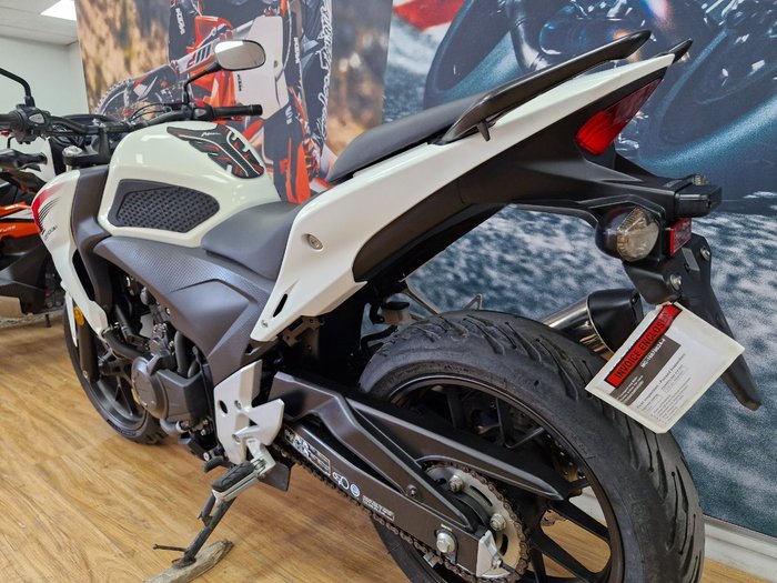 2014 Honda CB500F WHITE