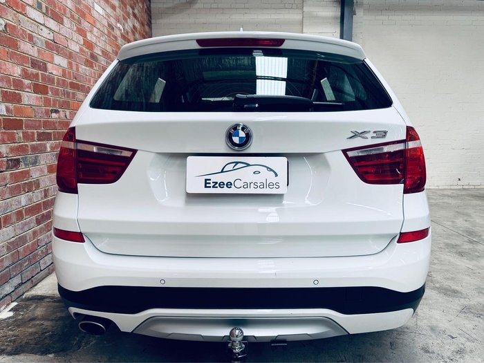 2017 BMW X3 xDrive20d F25 LCI 4X4 Constant White