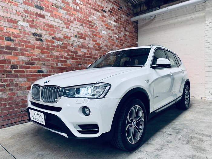 2017 BMW X3 xDrive20d F25 LCI 4X4 Constant White
