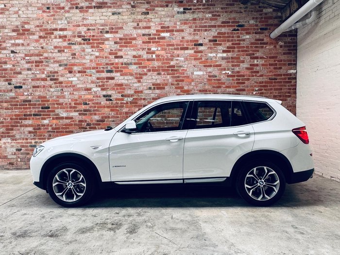 2017 BMW X3 xDrive20d F25 LCI 4X4 Constant White