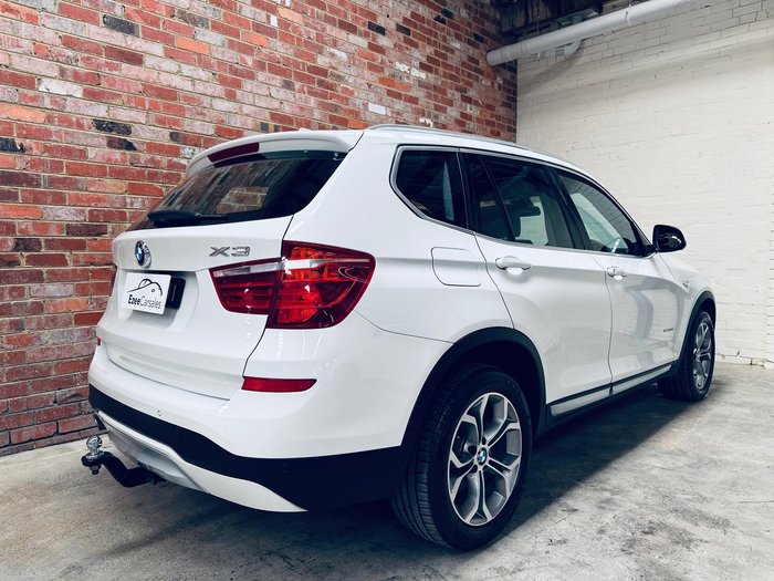 2017 BMW X3 xDrive20d F25 LCI 4X4 Constant White