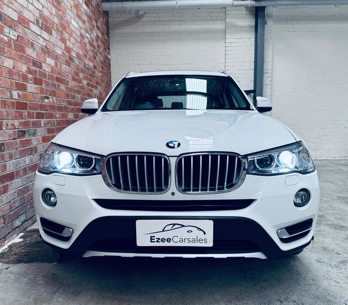 2017 BMW X3 xDrive20d F25 LCI 4X4 Constant White