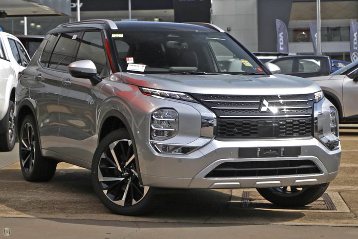 2025 Mitsubishi Outlander PHEV Exceed Tourer ZM MY24 AWD Sterling Silver with Black Mica Roof