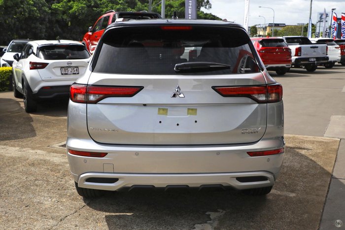 2025 Mitsubishi Outlander PHEV Exceed Tourer ZM MY24 AWD Sterling Silver with Black Mica Roof