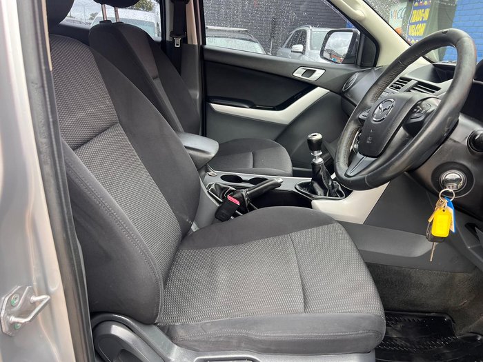 2013 Mazda BT-50 XTR Hi-Rider UP 4x2 Highlight Silver