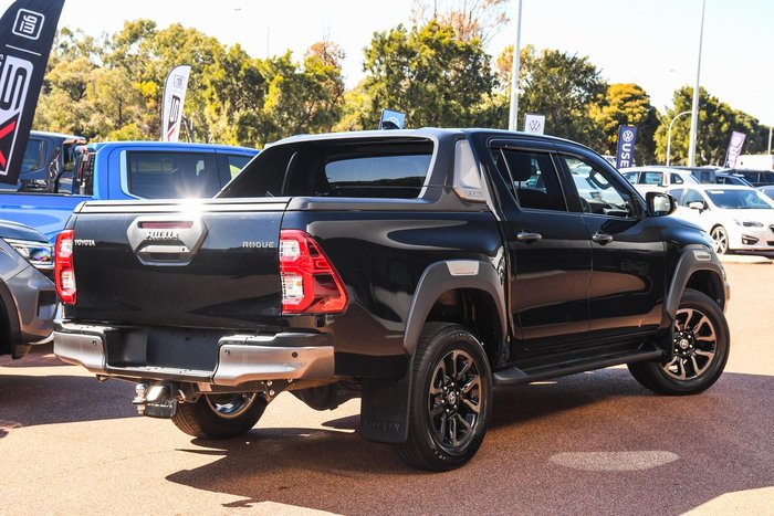 2022 Toyota Hilux Rogue GUN126R 4X4 Dual Range Eclipse Black