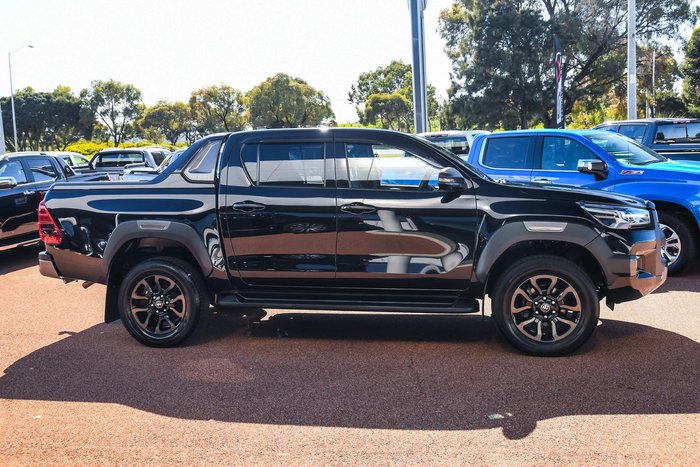 2022 Toyota Hilux Rogue GUN126R 4X4 Dual Range Eclipse Black