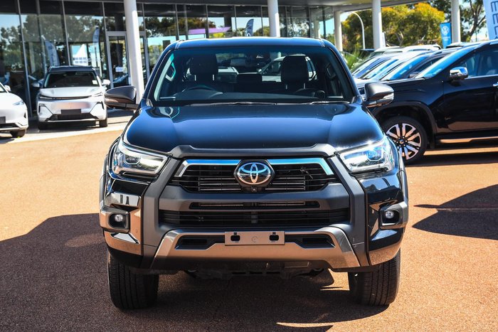 2022 Toyota Hilux Rogue GUN126R 4X4 Dual Range Eclipse Black