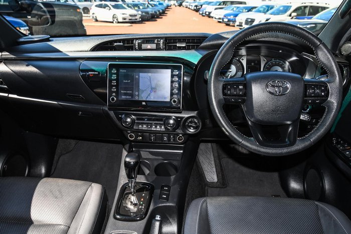 2022 Toyota Hilux Rogue GUN126R 4X4 Dual Range Eclipse Black