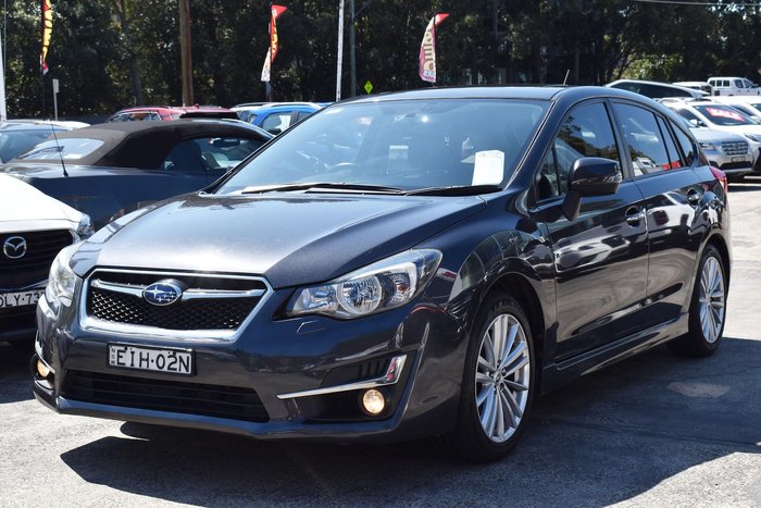 2016 Subaru Impreza 2.0i-S G4 MY16 AWD Dark Grey