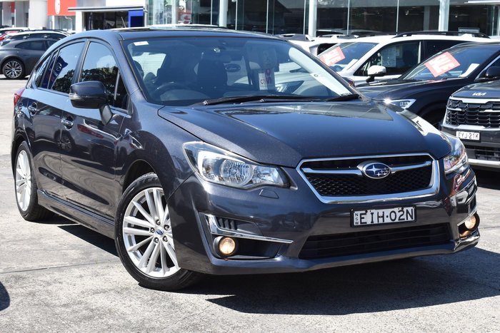 2016 Subaru Impreza 2.0i-S G4 MY16 AWD Dark Grey