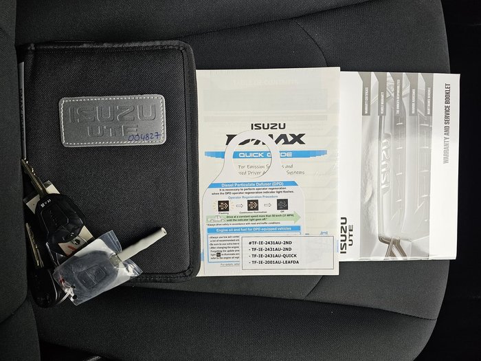 2025 Isuzu D-MAX SX High Ride MY24 4x2 Neptune Blue