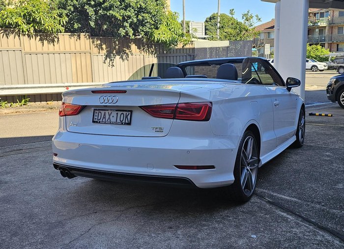 2014 Audi A3 Ambition 8V MY15 Four Wheel Drive Glacier White