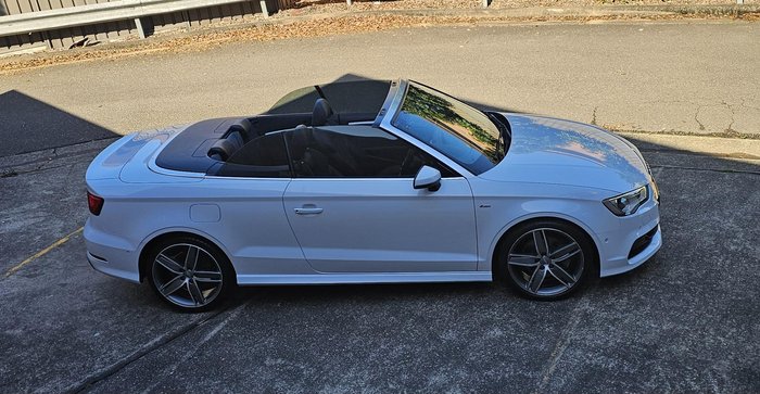 2014 Audi A3 Ambition 8V MY15 Four Wheel Drive Glacier White