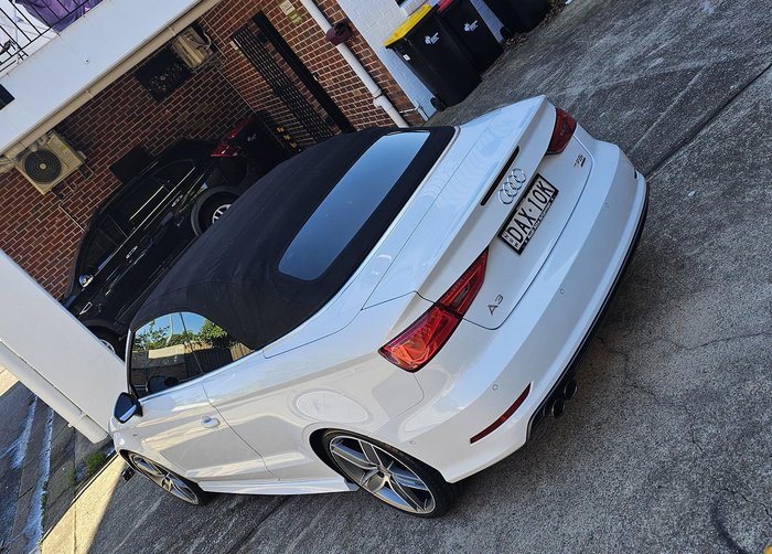 2014 Audi A3 Ambition 8V MY15 Four Wheel Drive Glacier White