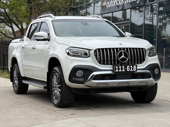 2020 Mercedes-Benz X-Class X350d Power 470 4X4 Dual Range Bering White