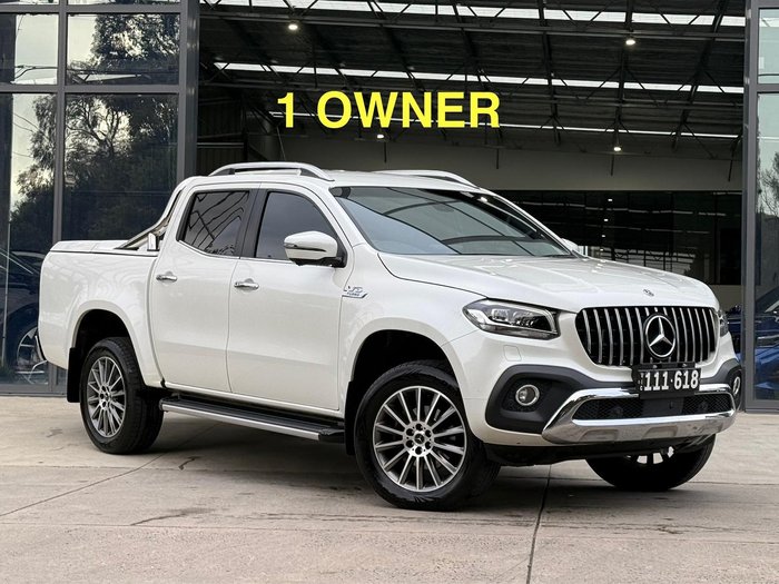 2020 Mercedes-Benz X-Class X350d Power 470 4X4 Dual Range Bering White