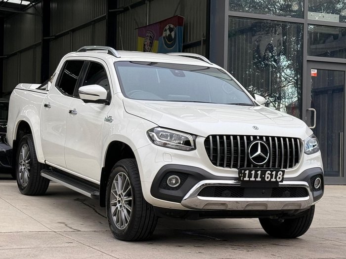 2020 Mercedes-Benz X-Class X350d Power 470 4X4 Dual Range Bering White