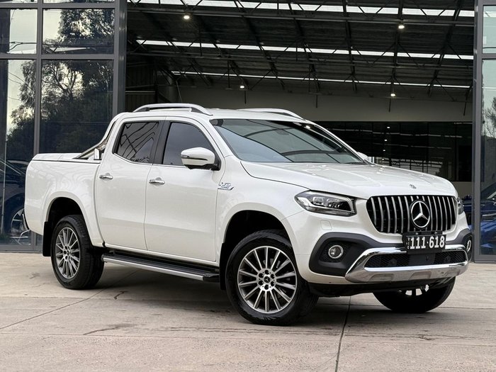 2020 Mercedes-Benz X-Class X350d Power 470 4X4 Dual Range Bering White