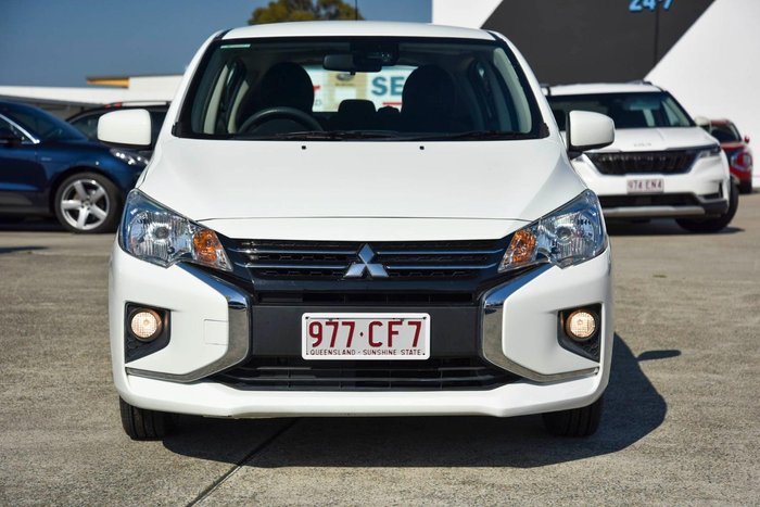 2021 Mitsubishi Mirage ES LB MY22 White