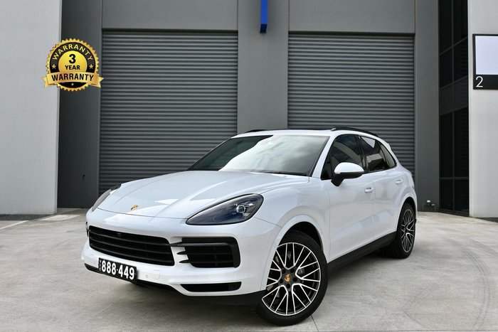 2019 Porsche Cayenne 9YA MY20 4X4 On Demand Carrara White