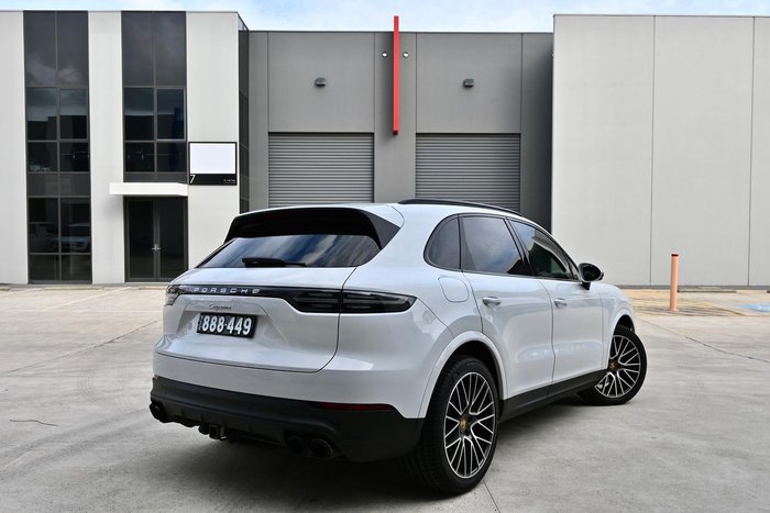 2019 Porsche Cayenne 9YA MY20 4X4 On Demand Carrara White