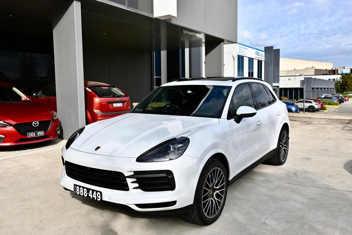 2019 Porsche Cayenne 9YA MY20 4X4 On Demand Carrara White