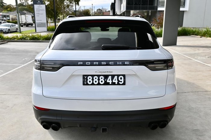 2019 Porsche Cayenne 9YA MY20 4X4 On Demand Carrara White