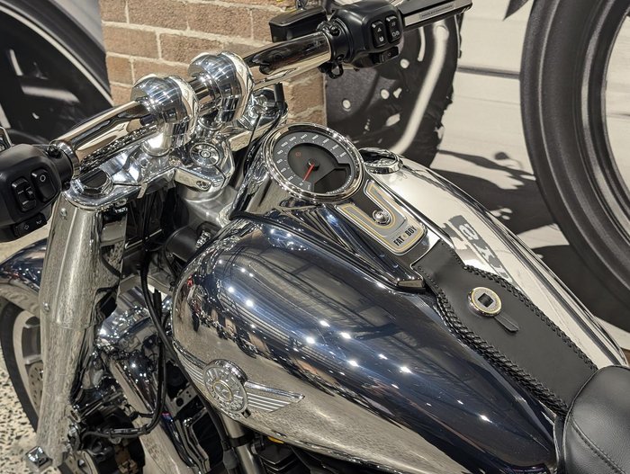 2025 Harley-Davidson Fat Boy Gray Ghost (FLSTFI) Softail