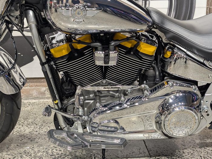 2025 Harley-Davidson Fat Boy Gray Ghost (FLSTFI) Softail