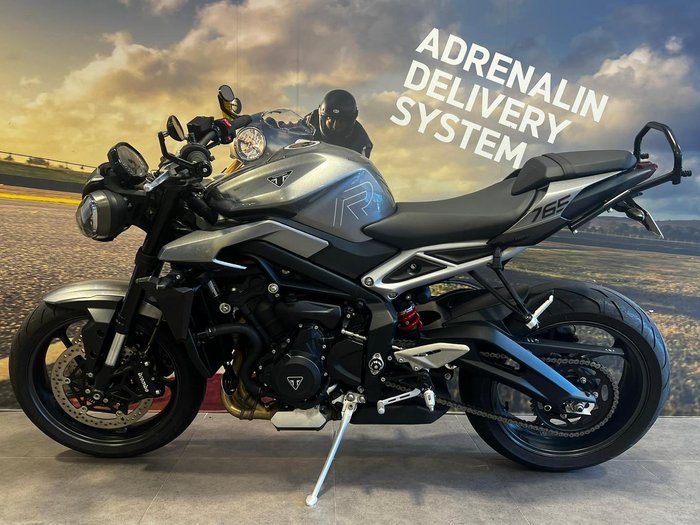 2024 Triumph Street Triple R 765 Street Triple Silver