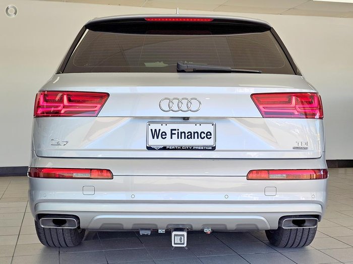 2017 Audi Q7 TDI 4M MY17 Four Wheel Drive Florett Silver