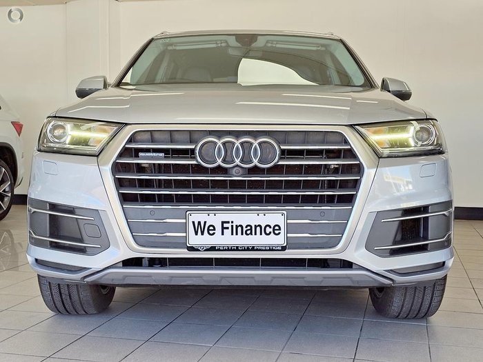 2017 Audi Q7 TDI 4M MY17 Four Wheel Drive Florett Silver