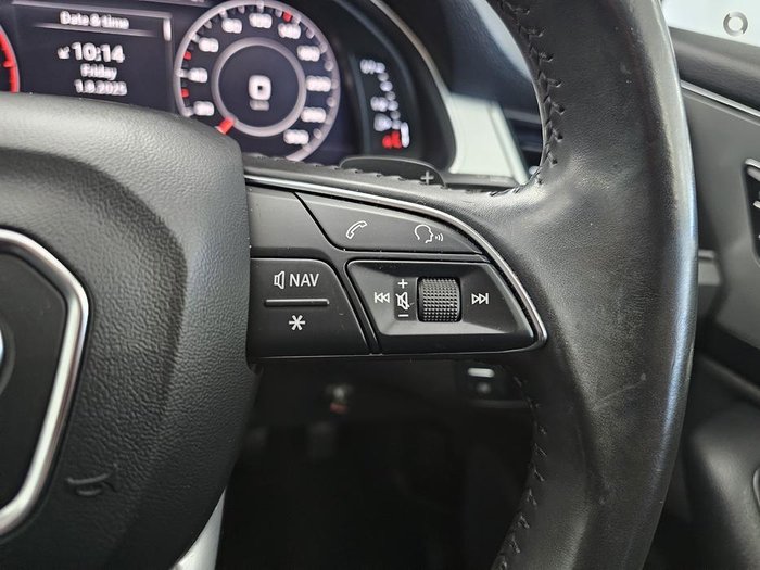 2017 Audi Q7 TDI 4M MY17 Four Wheel Drive Florett Silver