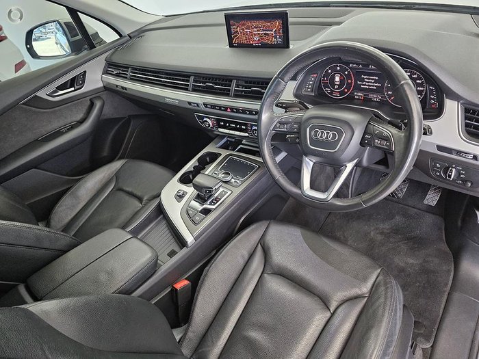 2017 Audi Q7 TDI 4M MY17 Four Wheel Drive Florett Silver
